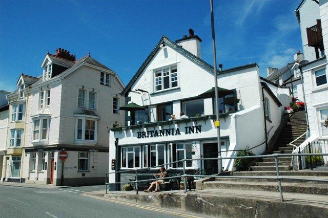 The Britannia Coaching Inn 阿伯蒂费 外观 照片